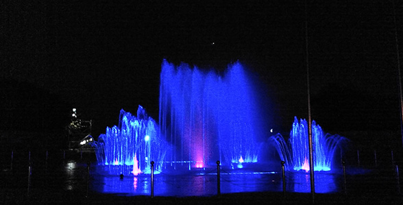 北京奧林匹克公園噴泉