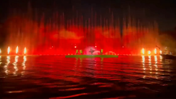 山東臨沂壓油溝景區(qū)水景